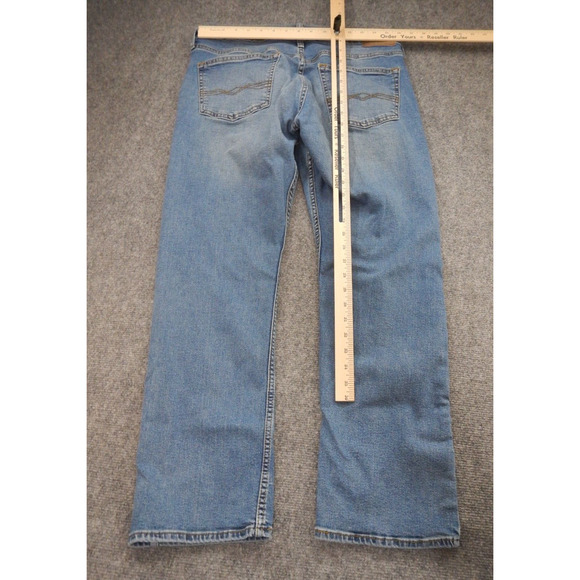 Denizen Levi's‎ Jeans Men's 34x30 (Fits 32x28) Blue Straight Leg Mid-Rise - Picture 7 of 10